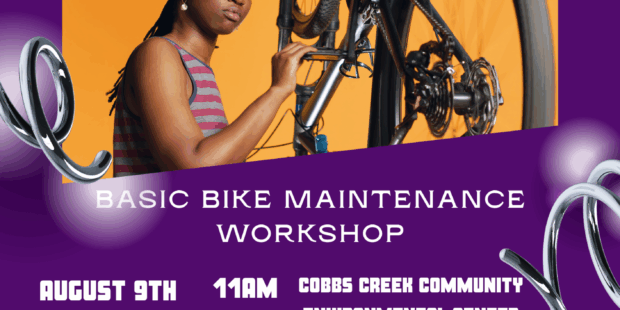 August 9th BGJR bike maintenance class flyer