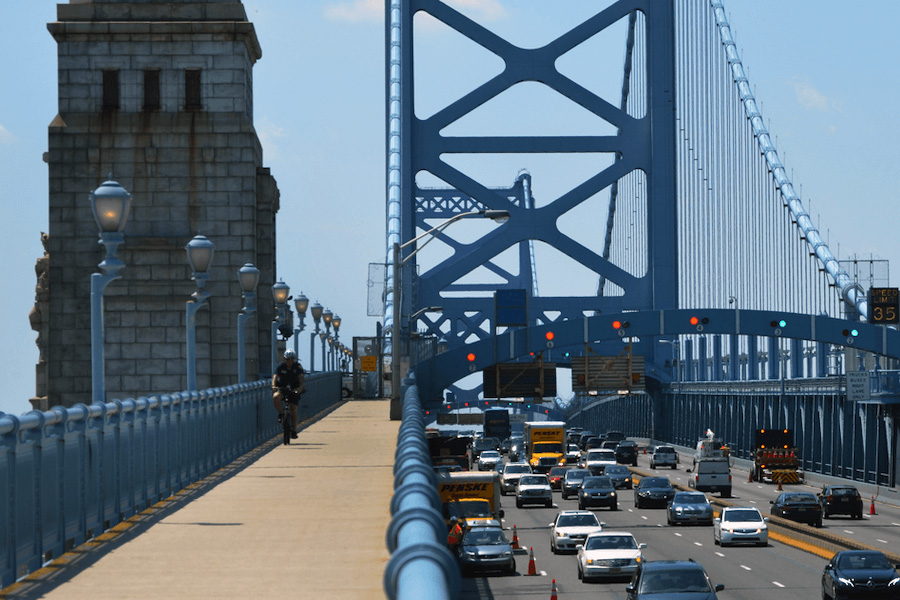 Celebrate Trails Day Walk on the Ben Franklin Bridge