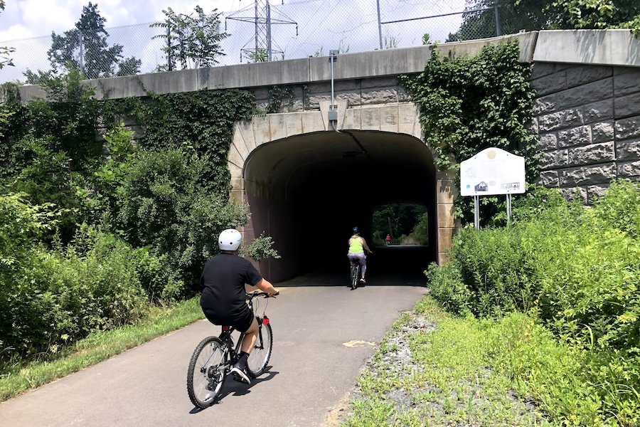 New Jersey's Delaware River Heritage Trail ribbon cutting ride in 2021 | Photo courtesy Circuit Trails