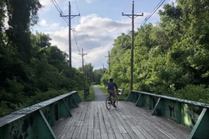 New Jersey's Bridge on Johnson Trolley Trail | Photo by Anya Saretzky