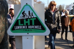 Group walk on New Jersey's Lawrence Hopewell Trail | Photos by Sonia Szczesna
