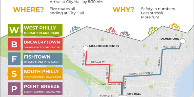 Philly Bike Train with Bicycle Coalition of Greater Philadelphia