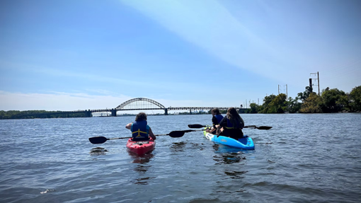 Guided Sunset Paddle at Tacony Boat Launch