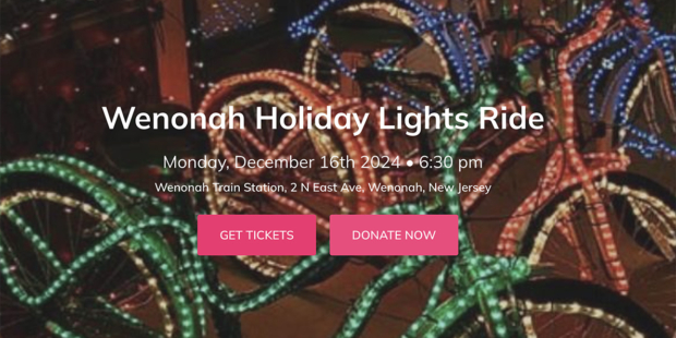 Wenonah Holiday Lights Ride