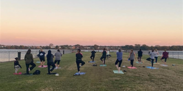 Yoga on the Pier